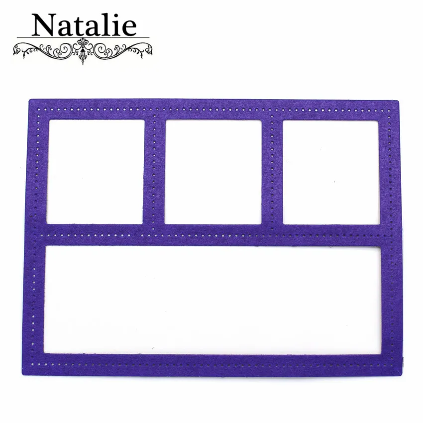 Прямоугольные Пресс формы для рукоделия штампы скрапбукинга металлический