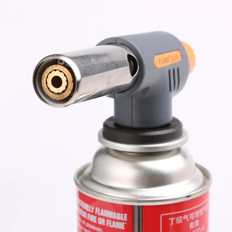 Encendido automático para hornear herramienta de soldadura antorcha de Gas lanzallamas butano quemador barbacoa para Camping senderismo al aire libre fuego arma