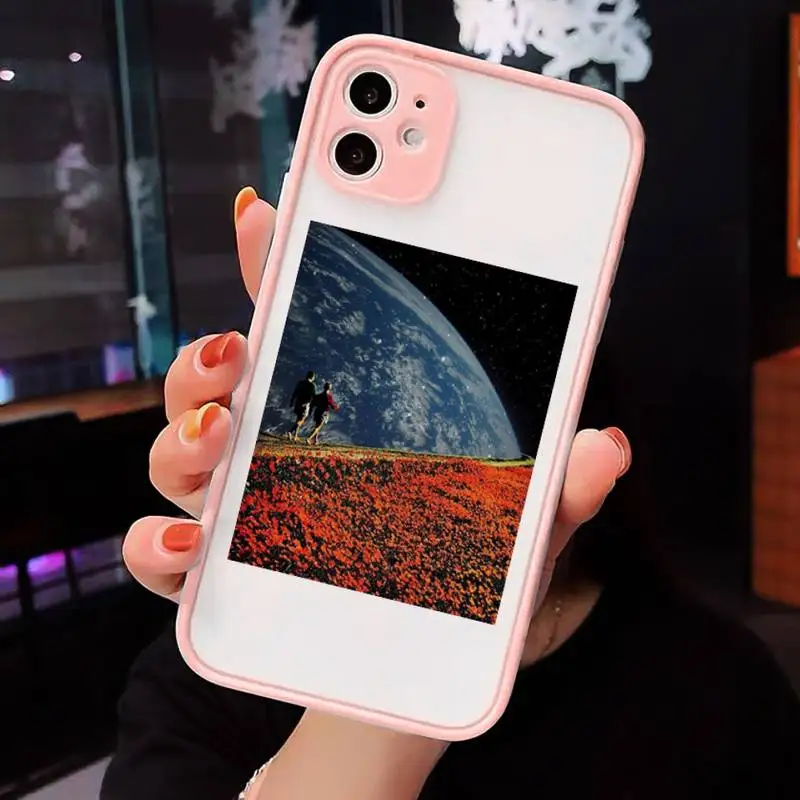 

Interesting life and universe Phone Cases matte transparent For iphone 7 8 11 12 plus mini x xs xr pro max cover