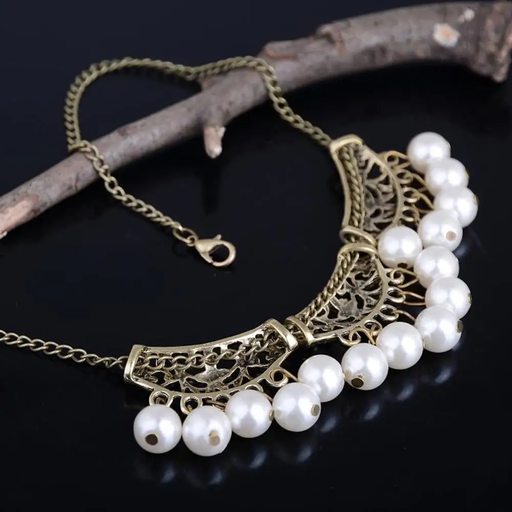 Модное ожерелье с нагрудником и подвеской массивное роскошное Золотое колье