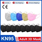 Маска для взрослых mascarilla fpp2 homologada 3d маска черная маска для лица ffp2 цветные маски для лица KN95 маска для рта многоразовая дышащая маска