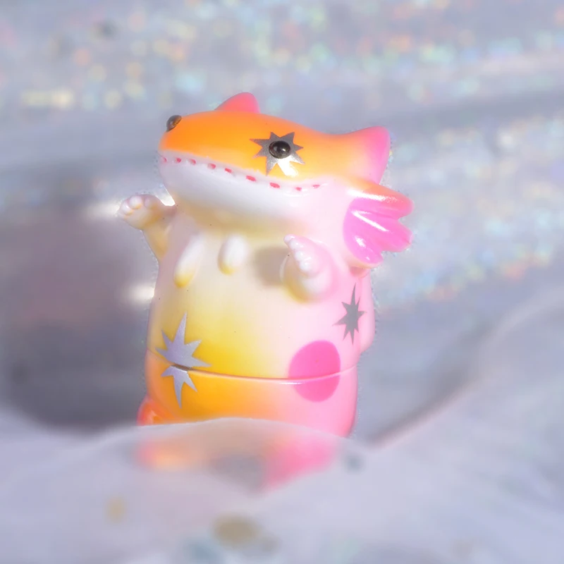 Японские капсулы MEDICOMS Gashapon дизайнерские игрушки гигантские Монстры саламандра