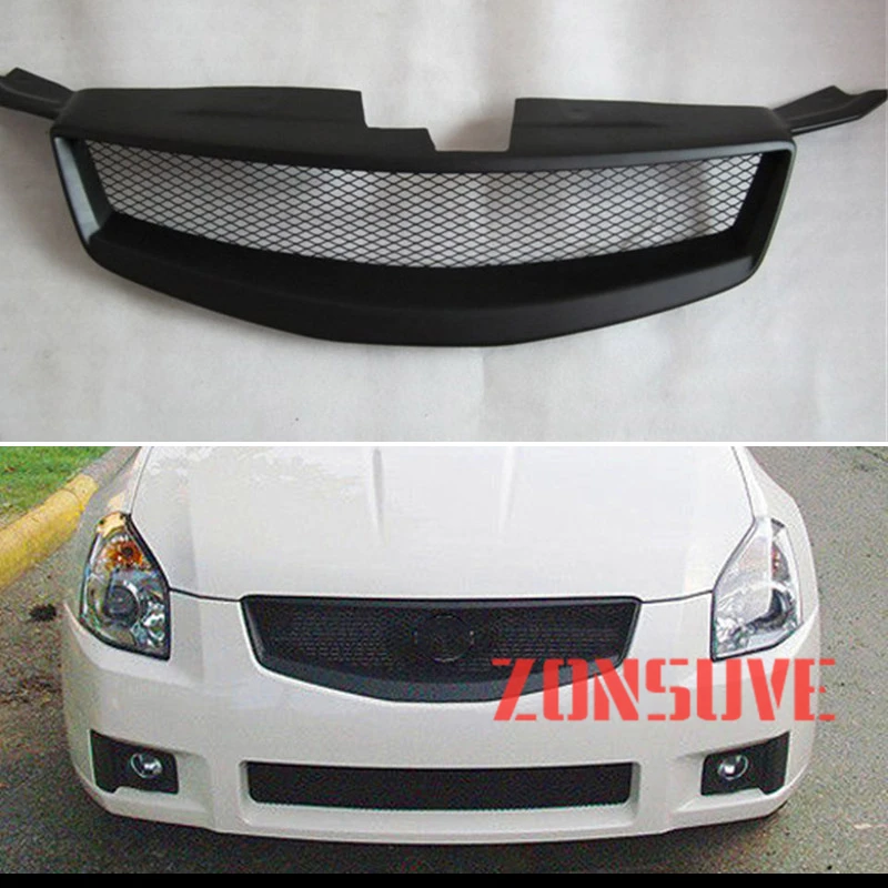 

Используйте для Nissan Maxima 2007 2008 год углеродного волокна Refitt спереди центр гоночной решетка Обложка Аксессуары тела комплект Zonsuve