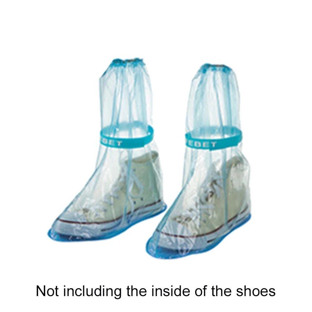 1 Pair Unisex Waterproof Anti-skid Reusable Rainy Day Shoes Boot Cover Overshoes | Дом и сад