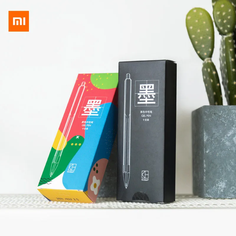 Новинка гелевая ручка Xiaomi Mijia Kinbor скраб 0 5 мм сменная на водной основе