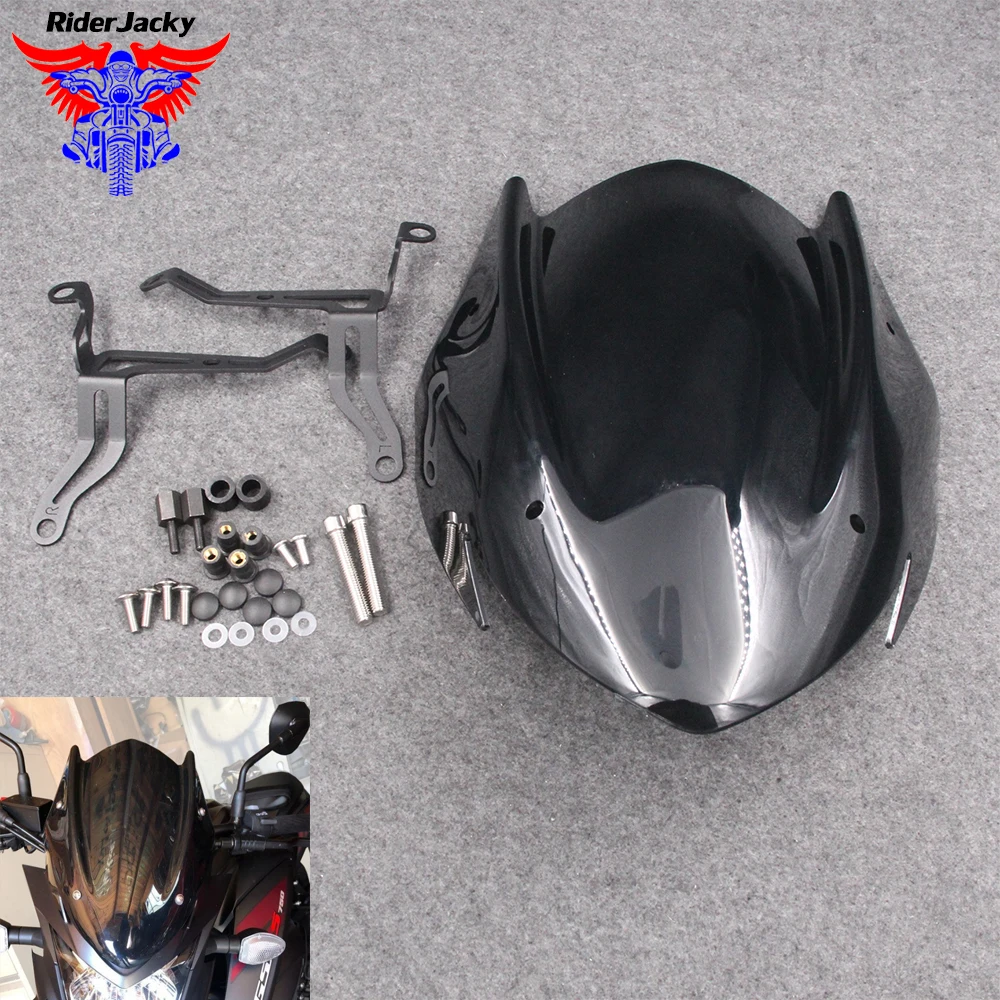 Для Suzuki GSX S750 GSXS750 GSXS 750 2017 2020 2018 2019 мотоцикл с кронштейном ветровой экран лобовое