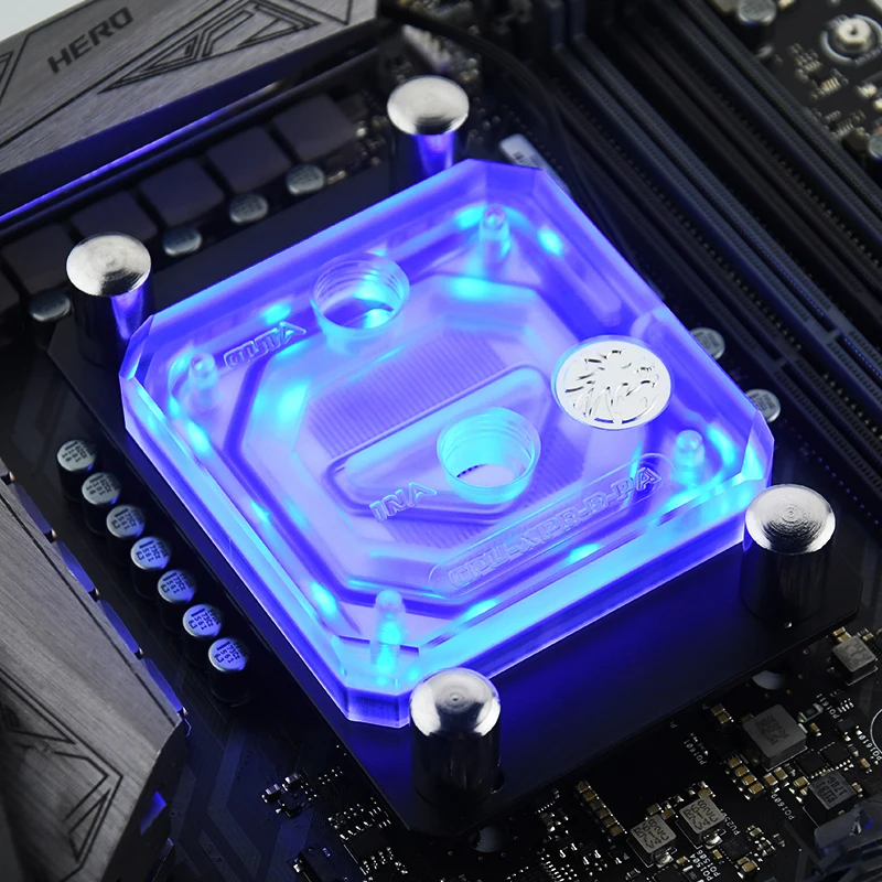 Bykski cpu водоблок для AMD Ryzen3/5/7/ThreadRipper AM4 AM3 AM3+ AM2 AM2+ FM2 FM2+ FM1, cpu-XPR-B-PA