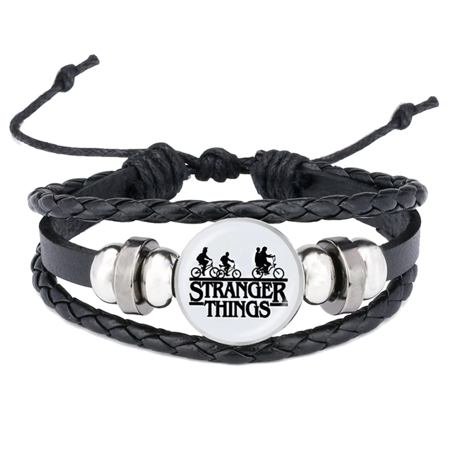 Необычные вещи браслеты 3D дизайн персонажа ручной работы кожаный