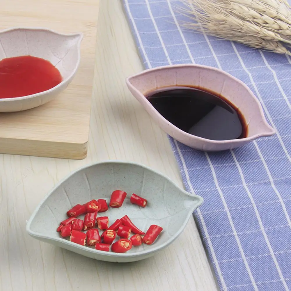 Пшеничная универсальная чаша для приправ 1 шт. в форме сердца приправа маленькие