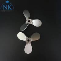 1pcs lab 304 stainless steel dia4cm to 12cm three blade propeller three leaf paddle for laboratory mixer equipment