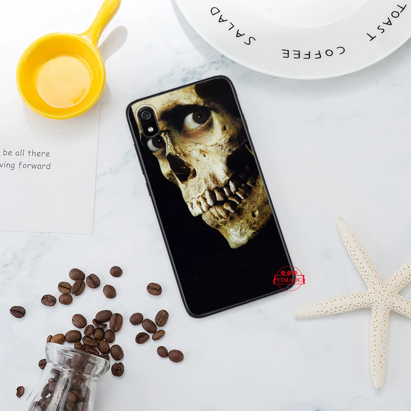 Сатанинских страшно скул силиконовый чехол для Redmi 4A 4X5 плюс 5A 6 Pro 6A 7 7A K20 S2 Go |