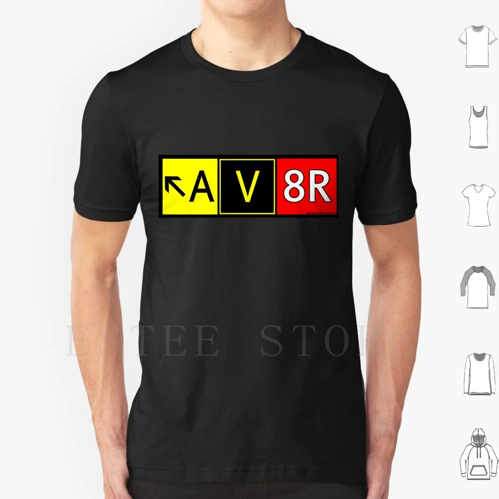 

Av8R T Shirt Men Cotton 6Xl Aviation Avgeek Pilot Cessna Boeing Airbus Dehavilland Piper Flight Flying Airplane Airplanes Planes