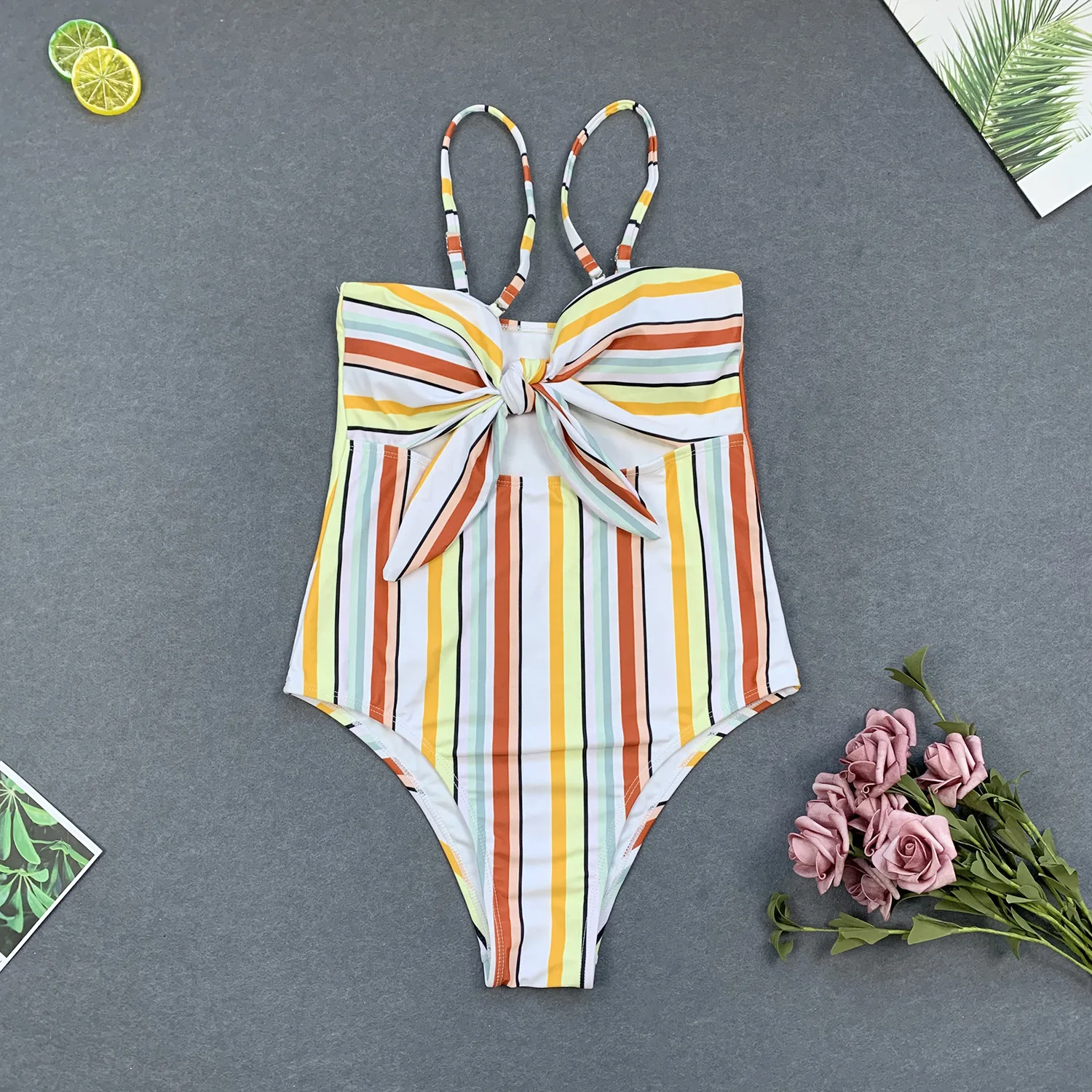 

New Women Print One-Piece Suits Sexy One Shoulder Swimsuit Summer Floral Bathing Suit Bikini One Piece Fit Swimwear Mujer