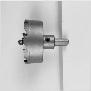 Коронка для кольцевой пилы из стали, железа, алюминия, меди, металлических пластин, диаметр 63-100 мм, 1 шт.