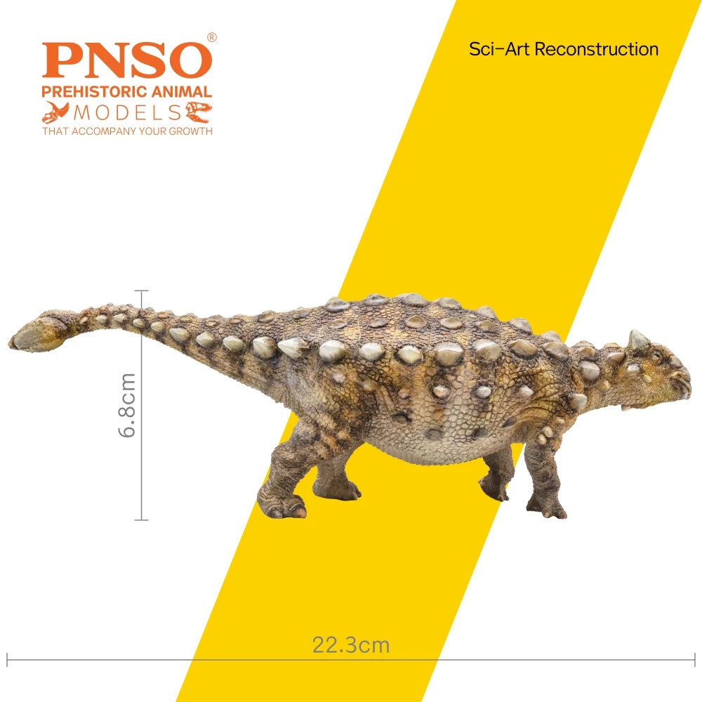 PNSO-modelos de dinosaurio en detalles: 13Sede The Ankylosaurus-1