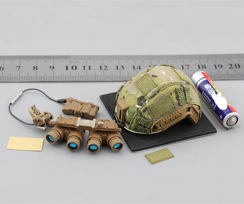 

1/6 Scale 26040A Modern Delta Special Forces Helmet with Four Eyes Night Vision Device Models for 12''Figure