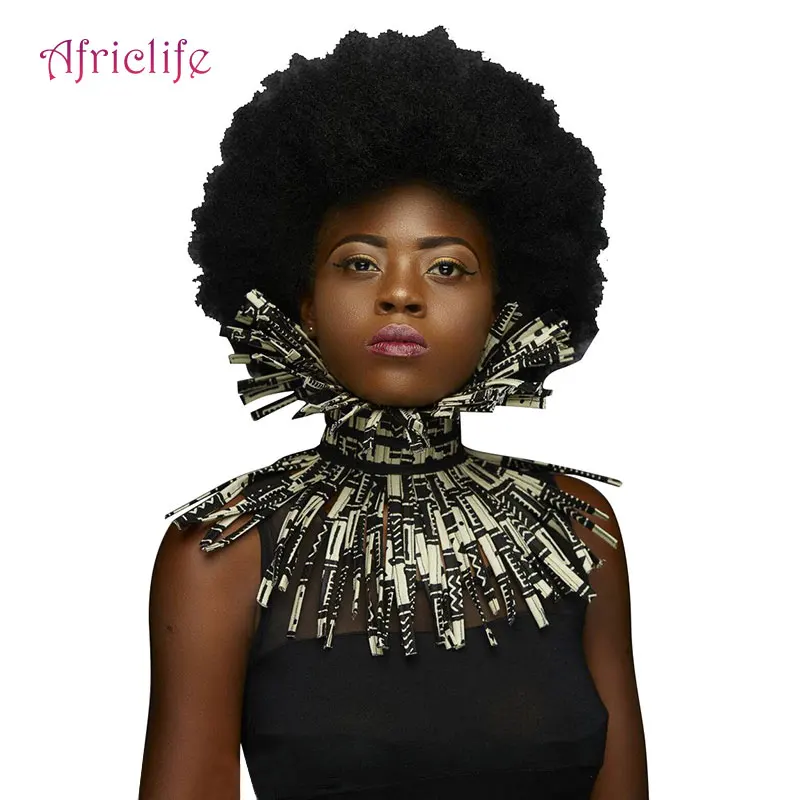 Новое ожерелье с Африканским принтом колье Анкары африканские этнические