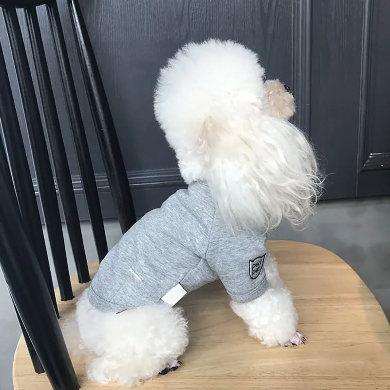 

Зимняя толстовка с капюшоном для домашних питомцев, спортивная одежда для собак, пальто для маленьких и средних собак, куртка для чихуахуа, ...