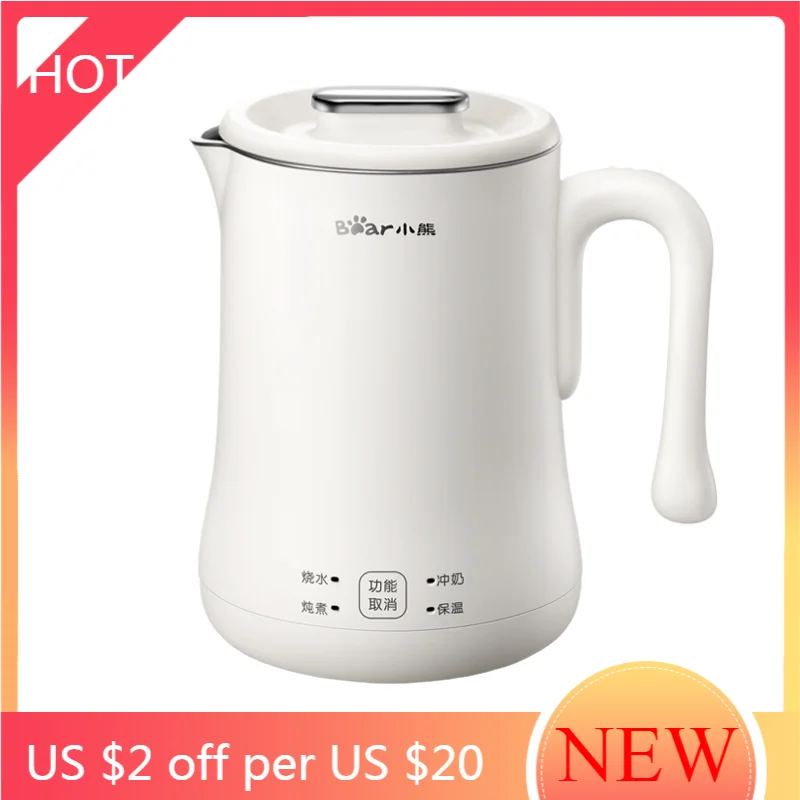 

Smart Electric Flask Water Bottle Insulated Tea Infuser Juice Milk Bottle Stainless Steel Bouteille Kitchen Accessories AH50WB