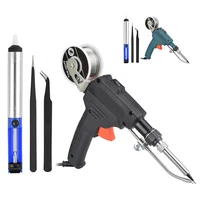 us plug 110v 60w hand held internal heating soldering iron automatically send tin with power switch welding repair tool