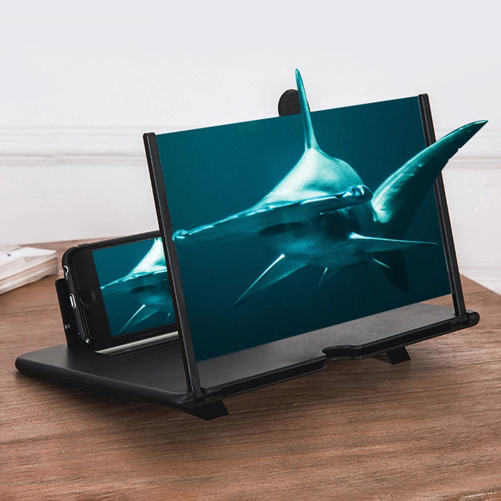 12 дюймов увеличенная защита глаз 3D увеличитель для экрана телефона фильма