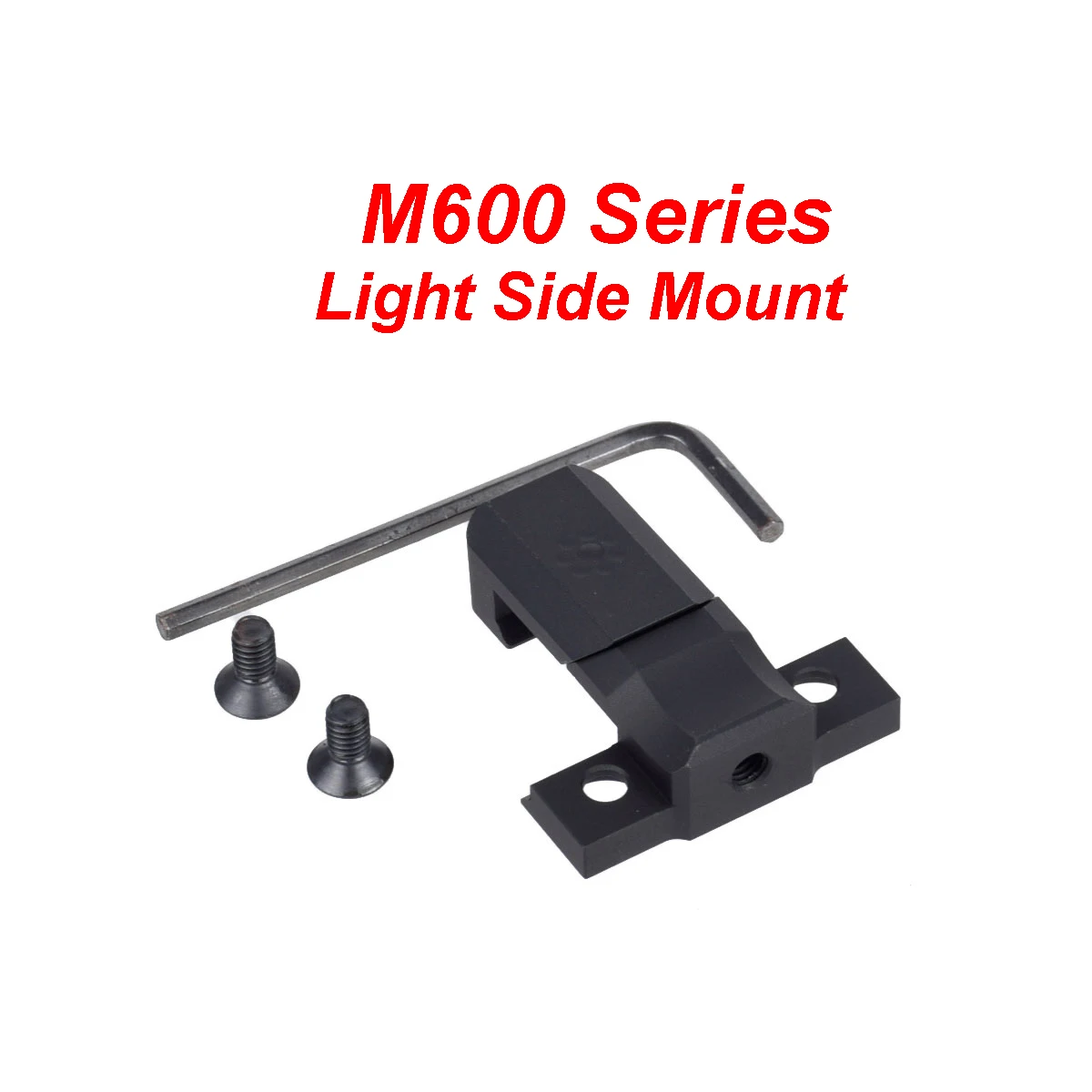 

Tactical Aluminum M600 Series Scout Light Side Mount For Airsoft Rifle Weapon Flashlight M600B M600C M600DF Hunting Accessories