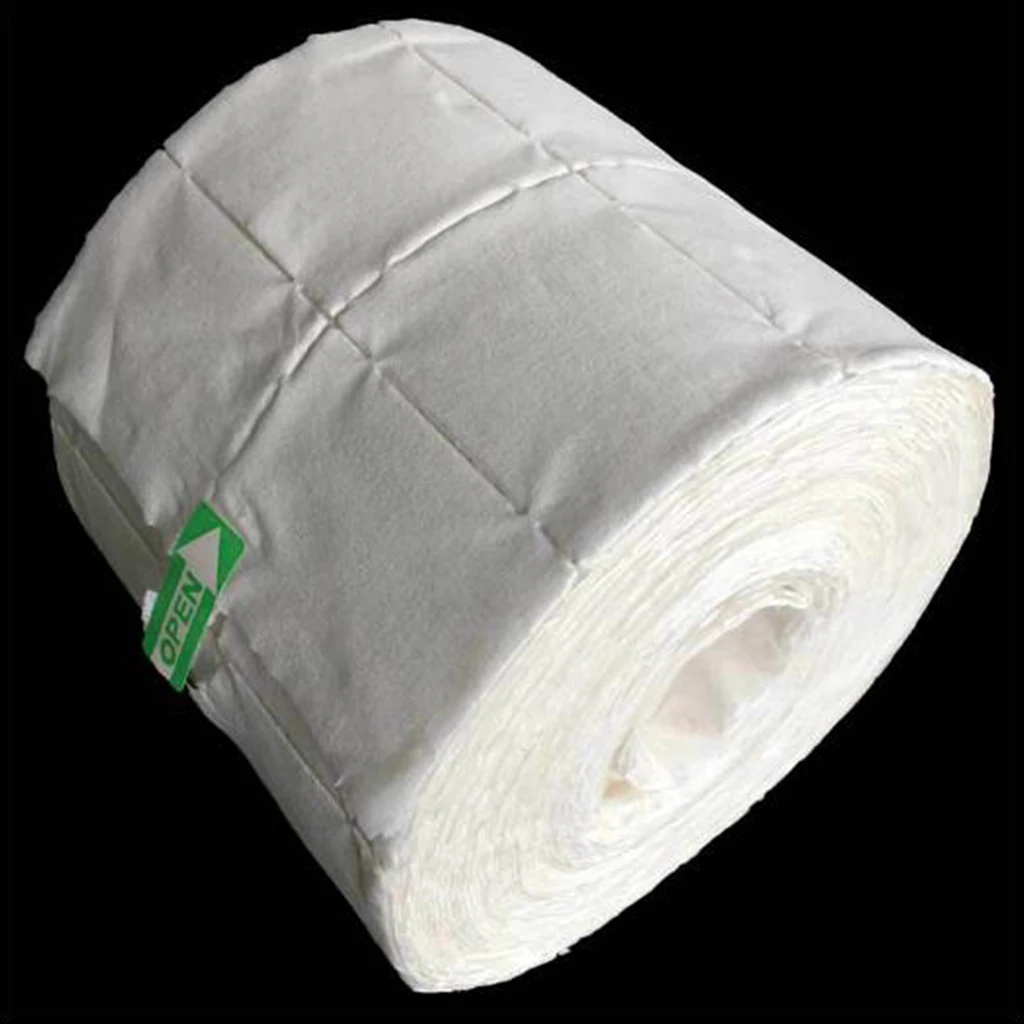 500 шт./рулон салфетки для снятия лака ногтей | Красота и здоровье