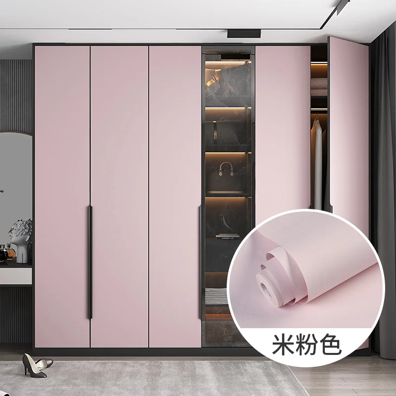 pvc matte wall stickers furniture refurbish stickers self adhesive film waterproof oil proof kitchen cabinet sticker home decor free global shipping