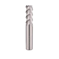 hrc50 3 flute cutting for aluminium processing cemented carbide cnc router tungsten steel milling cutter end mill