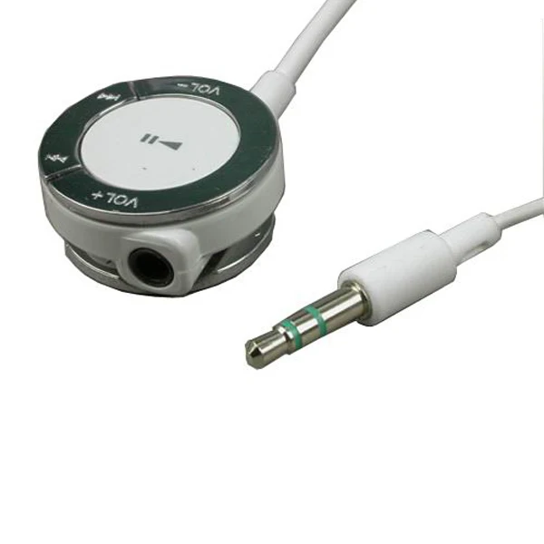 Остент белый стерео наушники и пульт дистанционного управления для sony psp 2000 3000
