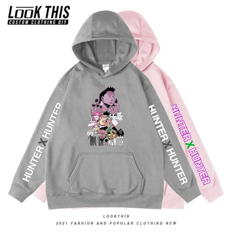 

Hunter X Hunter Manga Oversized Hoodie Hot Children's Clothing Boys Streetwear Killua Anime Kids Hoodies Sweatshirts Long Sleeve