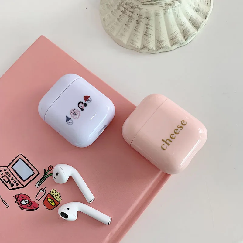 Мраморный чехол для оригинального Apple Airpods, чехол, милый чехол для Apple Airpods 2, 1 чехол, аксессуары для наушников, чехол для Air Pods