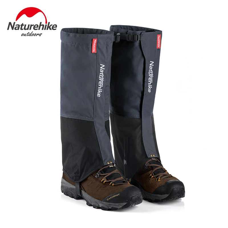 Gray Naturehike походные зимние леггинсы гетры для альпинизма гетры для зимней обуви водонепроницаемые походные лыжные гетры для альпинизма - Цвет: Gray