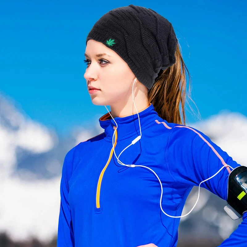 Шапка-бини для мужчин и женщин шерстяная шапка в стиле хип-хоп панк зимняя