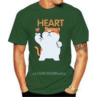 new hot sale mom and daughter kids clothes t shirt cute cat dog heart print streetwear top hipster daddy and son family look tsh
