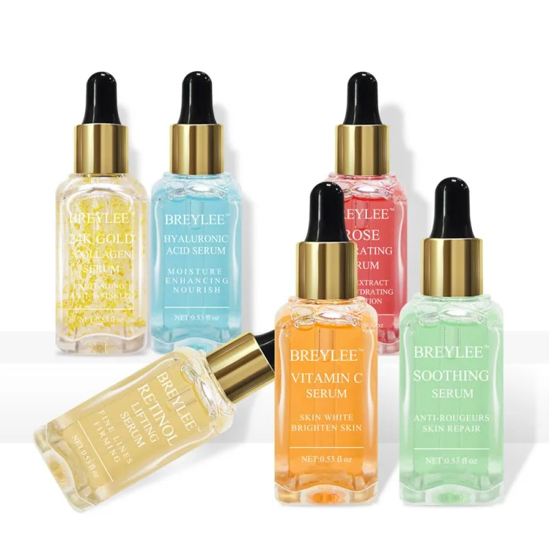 Полезная Гиалуроновая кислота Роза сыворотка питательный Витамин С ретинол