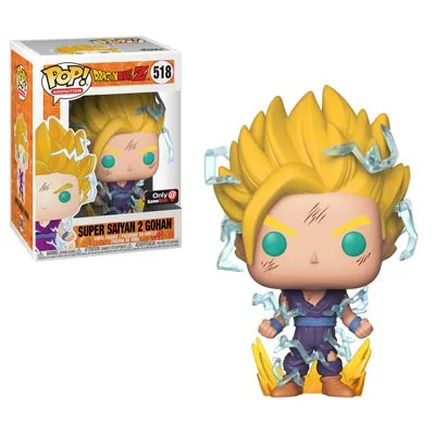 FUNKO Pop! Драконий жемчуг Z Gohan экшн-фигурка игрушки Супер Saiyan 2 GOHAN с тренировочным