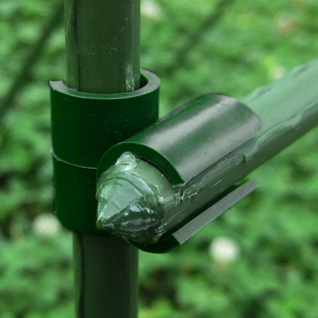 Садовые пластиковые соединители для растений 10 шт. пластиковая пряжка из ротанга