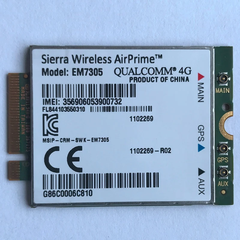 Sierra Wireless EM7305 4G M.2 NGFF 100M LTE WWAN карта сетевая модуль | Компьютеры и офис