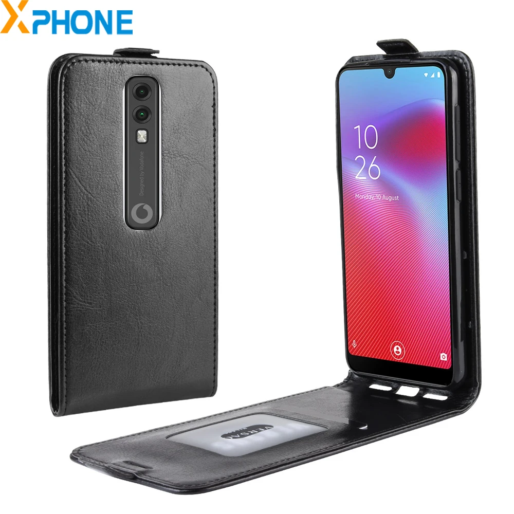 Вертикальный кожаный чехол-Кобура VFD 730 для Vodafone Smart V10 | Мобильные телефоны и