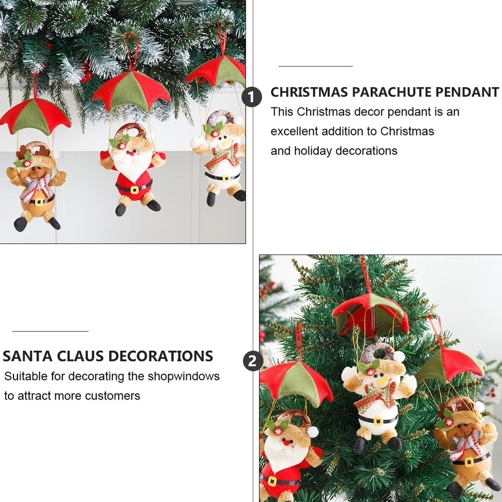 

1Pc Parachute Pendant Novel Venue Decor Hanging for Shop Store (Oldman Style)