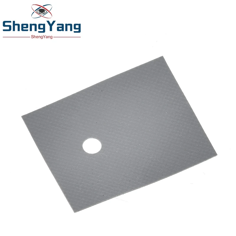 100 шт. большой TO 3P 247 силиконовый лист изоляции колодки силиконовая изолирующая