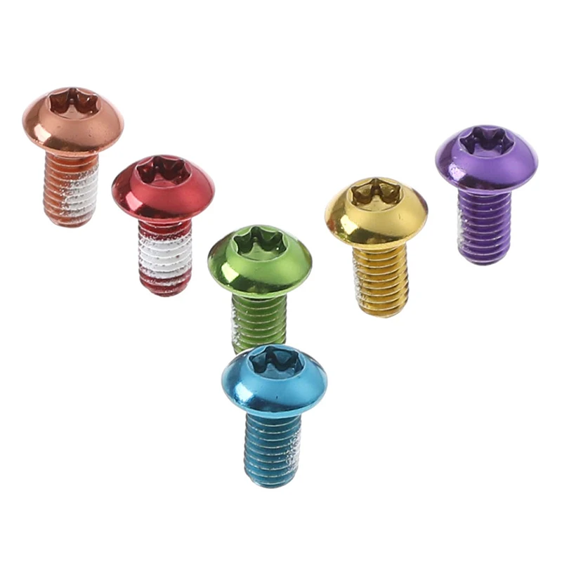 12 шт. велосипедные тормозные винты для дисков сплав сталь болт ротор Велоспорт