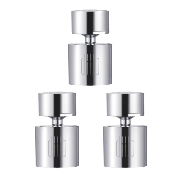 3 pcs Xiaomi Diiib аэратор для кухонного крана, насадка для водопроводного крана, фильтр для экономии воды, 360 градусов, двойная функция, 2 потока, защита от брызг - Цвет: 3 pcs