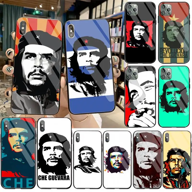 Чехол Che guevara с курительным стеклом для iPhone 11 Pro XR XS MAX 8X7 6S 6 Plus SE 2020 чехол|Бамперы| |