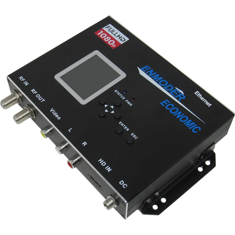 HDMI& AV к DVB-T/C кодировщик модулятор 1080P HDMI модулятор DVB-T/C 2в1 более легко переключать ТВ стандарт любой Ttime EMB280WTC