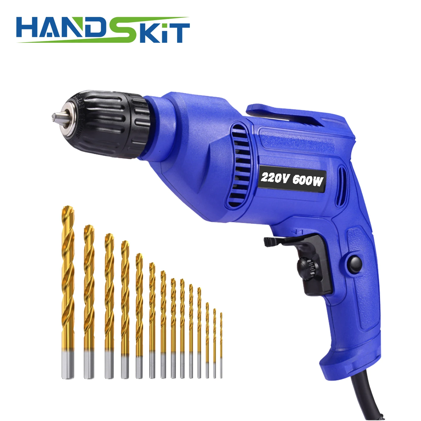 Многофункциональная Проводная электрическая дрель переменного тока 220 в 600 Вт 0 8
