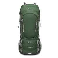 mountaintop 80l hiking internal frame backpack for men women with rain cover