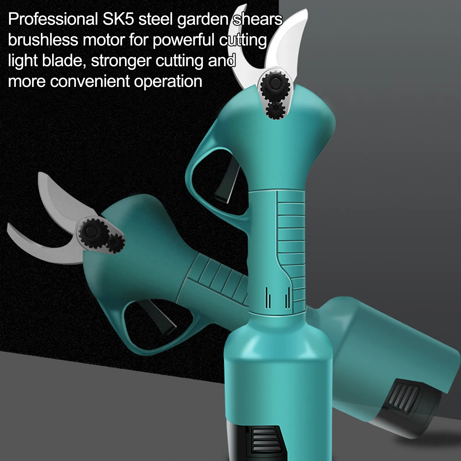 

2000mAh Cordless Electric Pruning Shears Secateur Branch Cutter Rechargeable Fruit Pruning Tool Garden Pruner