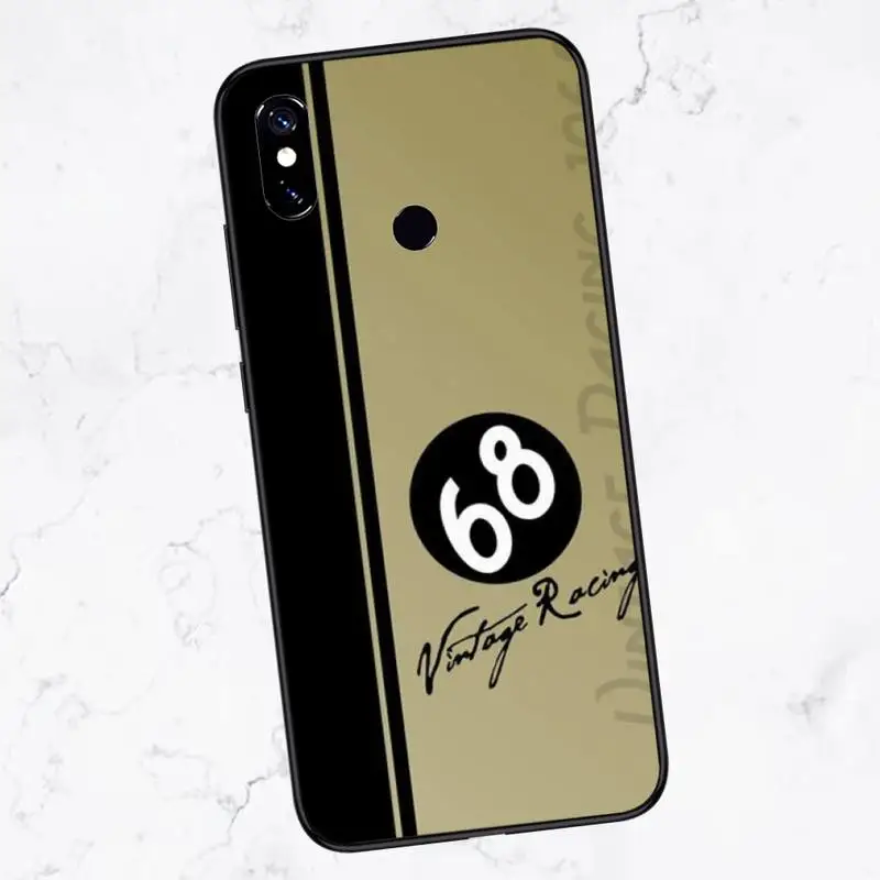 

vintage racing simple Phone Case For Xiaomi Redmi 7 8 9t a3Pro 9se k20 mi8 max3 lite 9 note 9s 10 pro